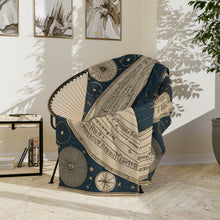 The Enneagram Bier Velveteen Throw Blanket