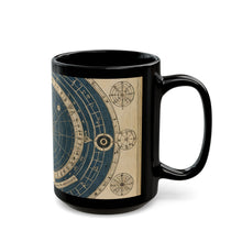 Antique occult celestial chart