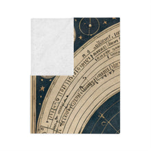 The Enneagram Bier Velveteen Throw Blanket