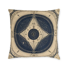 Antique occult compass mandala