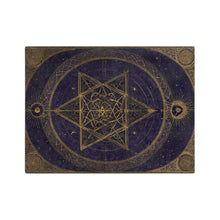 The Aetheric Codex Velveteen Throw Blanket