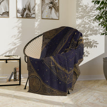 The Aetheric Codex Velveteen Throw Blanket