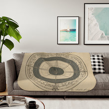 The Sealed Vigil Velveteen Throw Blanket