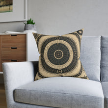 Arrangement of the Seven Fires Throw Pillow