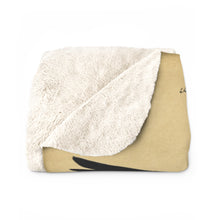 The Weighing of the Heart in Brass and Stone Velveteen Throw Blanket